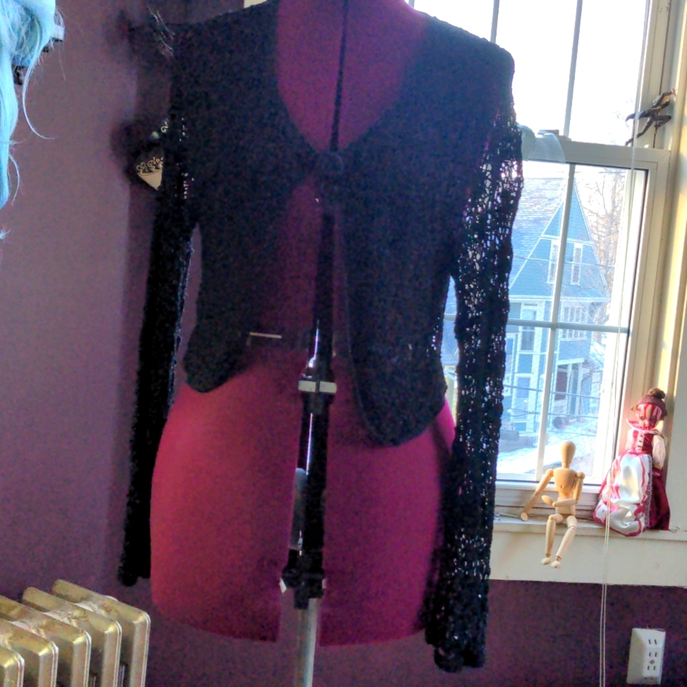 Knit shrug